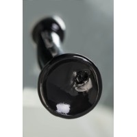 Нереалистичный фаллоимитатор Jelly Dildo L Toyfa Basic, TPE, черный, 20 см
