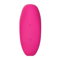 Клиторальный вибратор в трусики JOS FLIRTY, силикон, розовый, 9,3 см