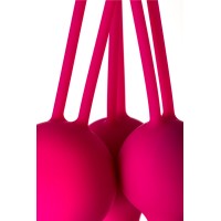 Вагинальные шарики A-Toys by TOYFA Redvil, силикон, розовые, 16,5 см
