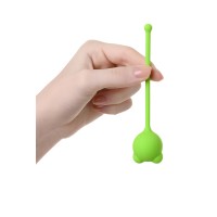 Вагинальный шарик A-Toys by TOYFA Tigo, силикон, зеленый, 12,4 см Ø 2,7 см