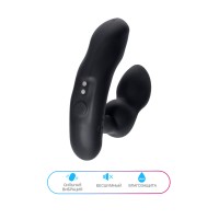 Стимулятор простаты LOVENSE Edge 2, силикон, черный, 12,4 см