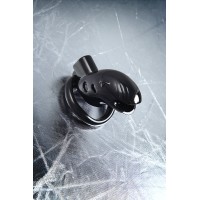 Пояс верности мужской Black&Red by TOYFA, ABS пластик, черный, 10 см