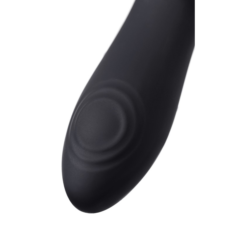 Двусторонний интимный массажер WANAME D-SPLASH Surge, силикон, черный, 22,5 см