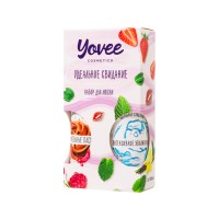 Набор гелей-смазок Yovee для любви (721013+721051), вкусовой (карамель) + увл (гиалурон), 2х100мл
