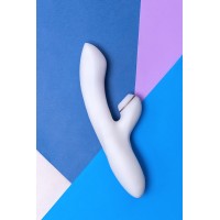 Вибратор Satisfyer Pro+ G-Spot, с вакуум-волновым стимулятором, силикон, белый, 22 см