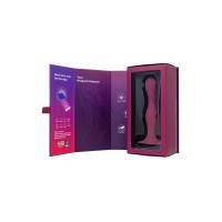 Фаллоимитатор Satisfyer Double Ball-R, силикон, красный, 18 см