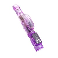 Вибратор с клиторальным стимулятором A-Toys by TOYFA High-Tech fantasy, TPE, фиолетовый, 22 см