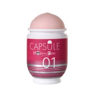 Мастурбатор нереалистичный MensMax CAPSULE 01 Dandara, TPE, розовый, 8 см