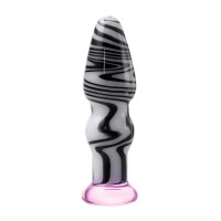Анальная втулка Sexus Glass, стекло, белый, 12,5 см, Ø 3,5 см
