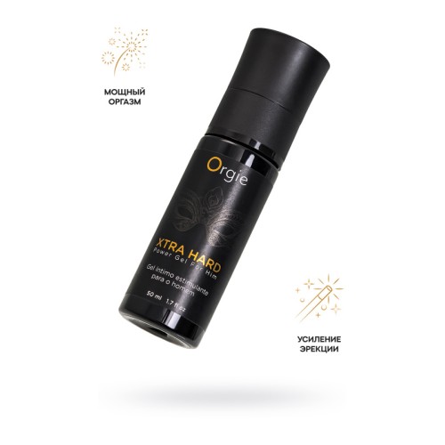 Возбуждающий крем для мужчин ORGIE Xtra Hard Power Gel for Him, 50 мл