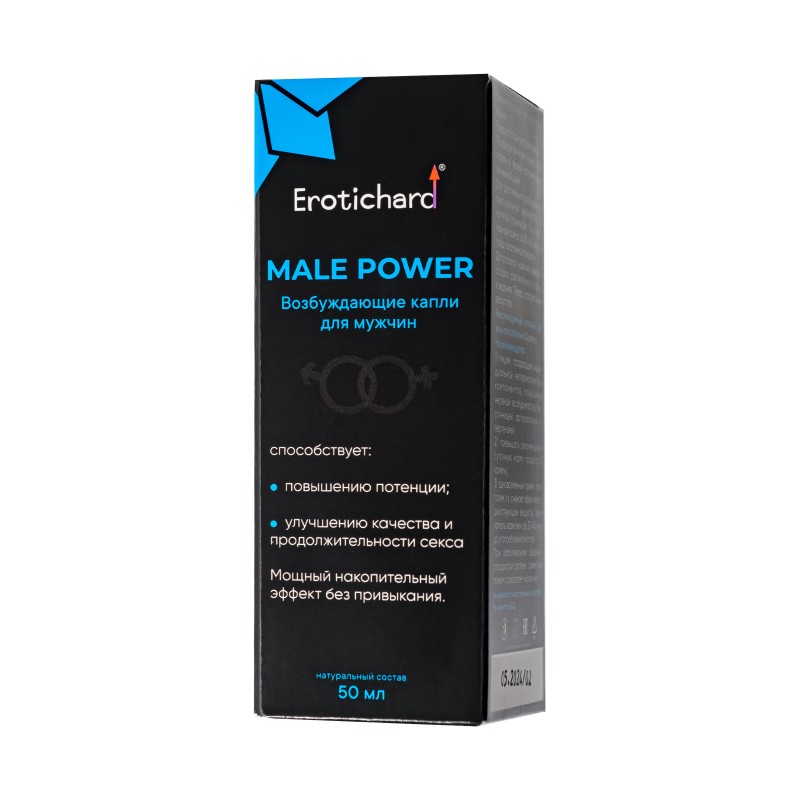 Капли для мужчин Erotichard MALE POWER, 50 мл
