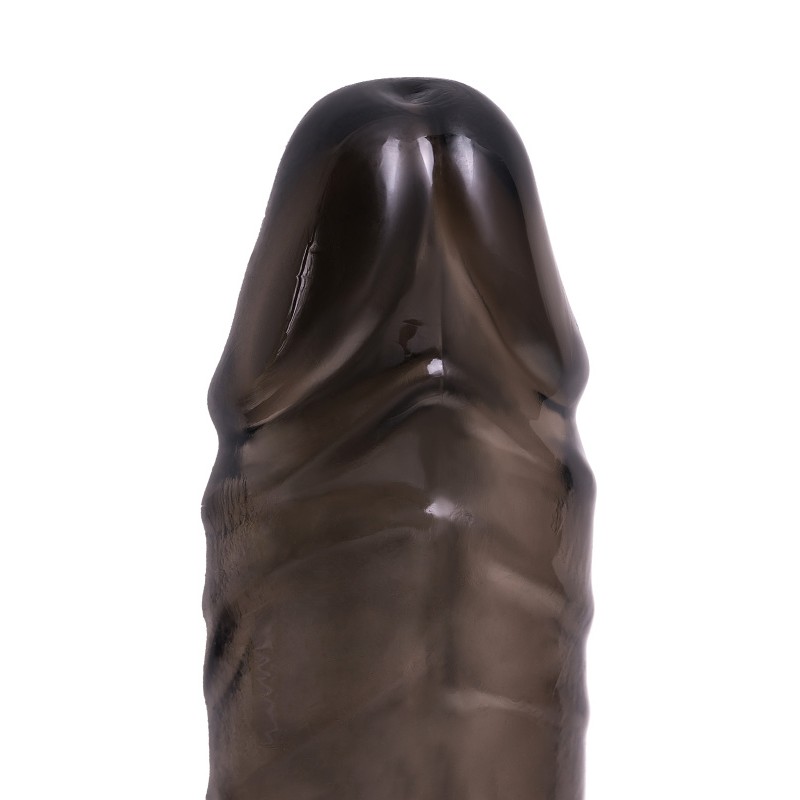Насадка XLover by TOYFA, для увеличения размера, TPE, черная, 15,5 см