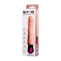 Реалистичный вибратор с подогревом A-Toys by TOYFA Benedick, TPE, телесный, 25 см