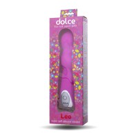 Вибратор TOYFA Dolce Leo, силикон, розовый, 16,5см