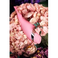 Многофункциональный стимулятор эрогенных зон Flovetta DAHLIA, силикон, розовый, 14 см
