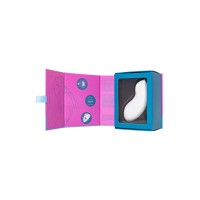 Вакуум-волновой стимулятор клитора с вибрацией Satisfyer Vulva Lover 2, силикон, белый, 11,9 см