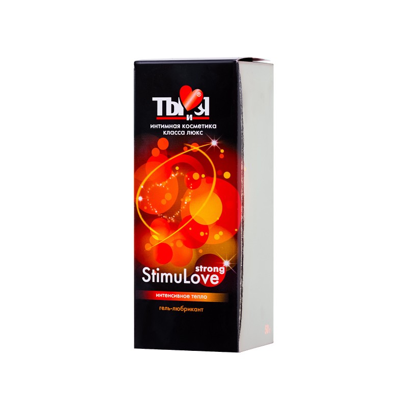 Гель-лубрикант Ты и Я StimuLove strong, возбуждающий, 50 г