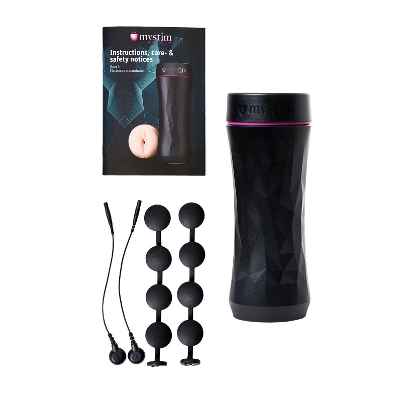 Изображение MYSTIM Мастурбатор Mystim Opus E Anus, TPE, телесный, 21,5 см