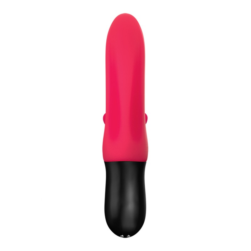 Пульсатор Fun Factory BI STRONIC FUSION, силикон, красный, 22 см