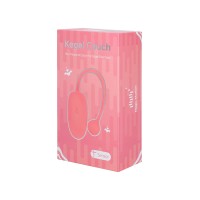 Тренажёр Кегеля Magic Motion COACH, силикон,розовый, 19 см