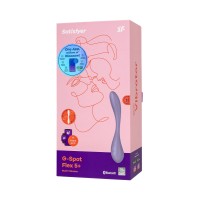 Стимулятор точки G с фиксацией формы Satisfyer G-Spot Flex 5 Connect App, сиреневый, 19,6 см