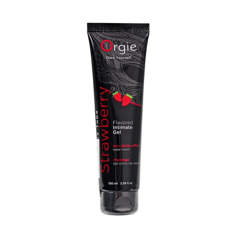 Интимный гель ORGIE LUBE TUBE, водная основа, с клубничным вкусом, 100 мл