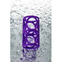 Насадка на пенис A-Toys by TOYFA, силикон, фиолетовый, 7,5 см