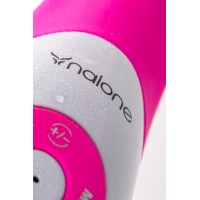 Нереалистичный вибратор Nalone Pulse, силикон, розовый, 21 см
