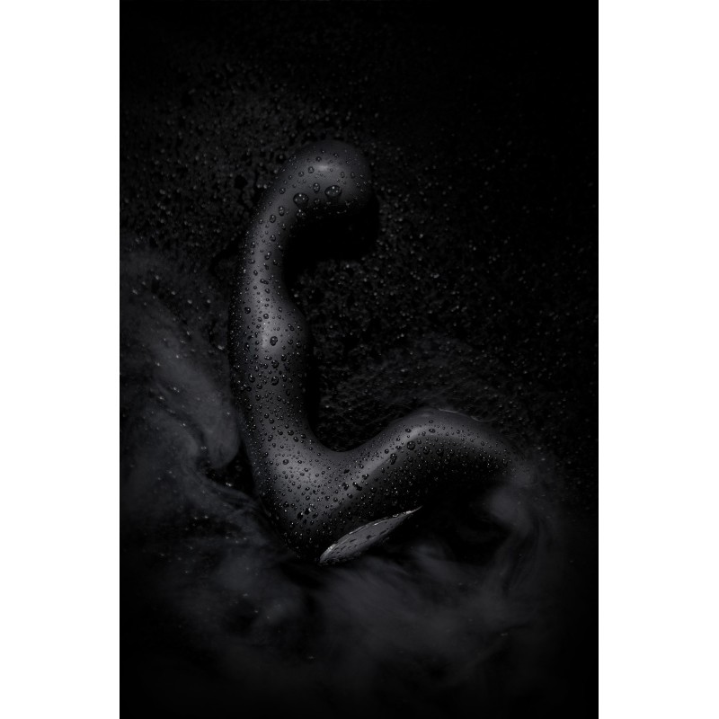 Стимулятор простаты Erotist Fifth, cиликон, черный, 14,1 см
