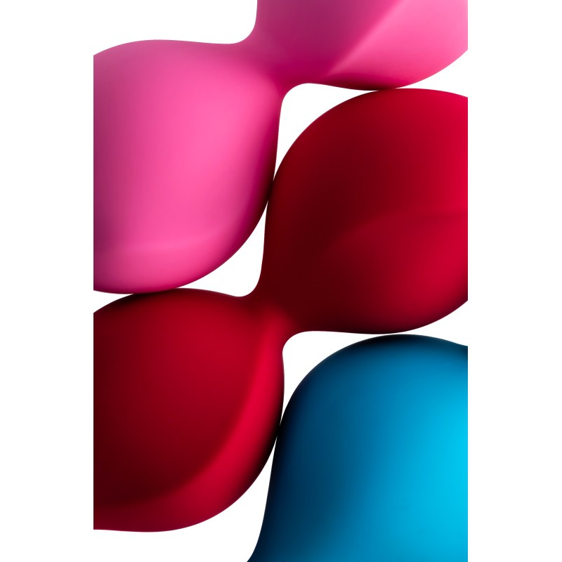 Набор вагинальных шариков Satisfyer Balls C03 Double, силикон, ассорти, Ø 3 см.