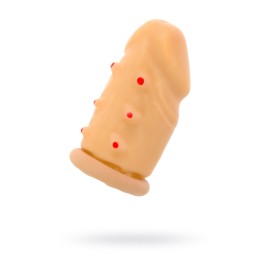 Насадка Dream Toys удлиняющая пенис на 8 см, с пупырышками