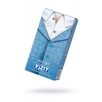 Изображение  Презервативы Vizit, ультратонкие, латекс, 18 см, 5,2 см, 12 шт.