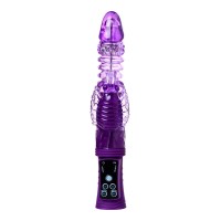 Вибратор с клиторальным стимулятором TOYFA A-Toys High-Tech fantasy, TPR, фиолетовый, 23 см