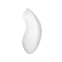 Вакуум-волновой стимулятор клитора с вибрацией Satisfyer Vulva Lover 2, силикон, белый, 11,9 см