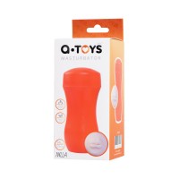 Мастурбатор A-Toys by TOYFA Nilla, рот, TPE, оранжевый, 14 см