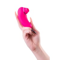 Вакуум-волновой бесконтактный стимулятор клитора L'EROINA by TOYFA Laly, силикон, розовый, 10 см