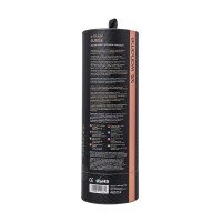 Двусторонний интимный массажер WANAME D-SPLASH Surge, силикон, черный, 22,5 см