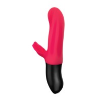 Пульсатор Fun Factory BI STRONIC FUSION, силикон, красный, 22 см