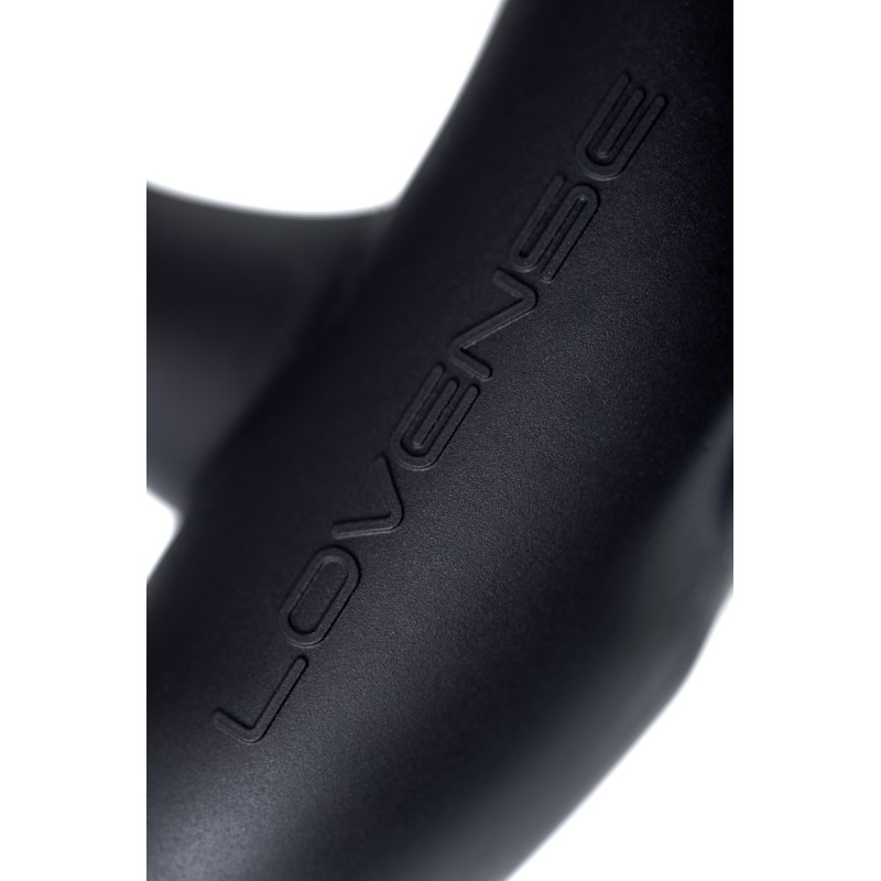 Стимулятор простаты LOVENSE Edge 2, силикон, черный, 12,4 см