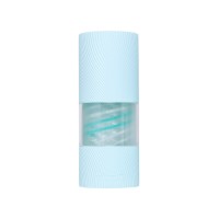 Нереалистичный мастурбатор TENGA SPINNER  PIXEL SPECIAL SOFT, TPE, голубой, 14 см