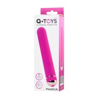 Нереалистичный вибратор A-Toys by TOYFA Mastick, ABS пластик, розовый, 18 см