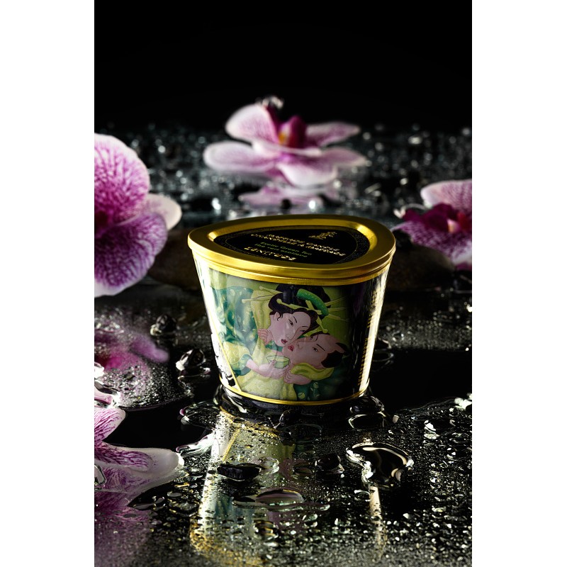 Массажное аромамасло в виде свечи Shunga «Спокойствие. Зеленый чай»(Zenitude.Exotic Green Tea) 170мл