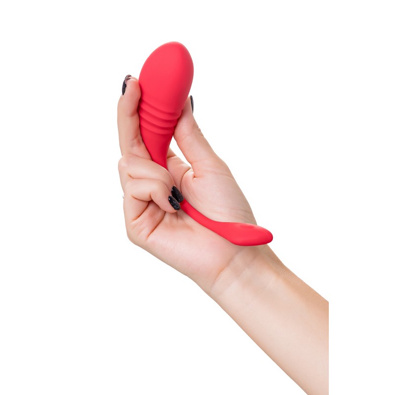 Виброяйцо LOVENSE Vulse, силикон, красный, 20,3 см