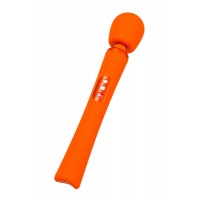 Изображение Fun Factory, Германия Вибромассажер Fun Factory VIM VIBRATING WAND, силикон, оранжевый, 31,3 см