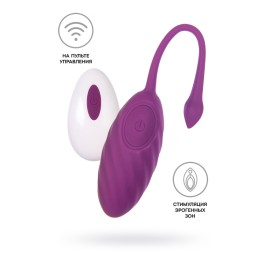 Виброяйцо A-Toys by TOYFA Purr, силикон, фиолетовый, 18 см