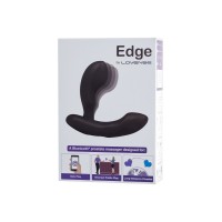 Стимулятор простаты LOVENSE Edge, силикон, черный, 11,4 см