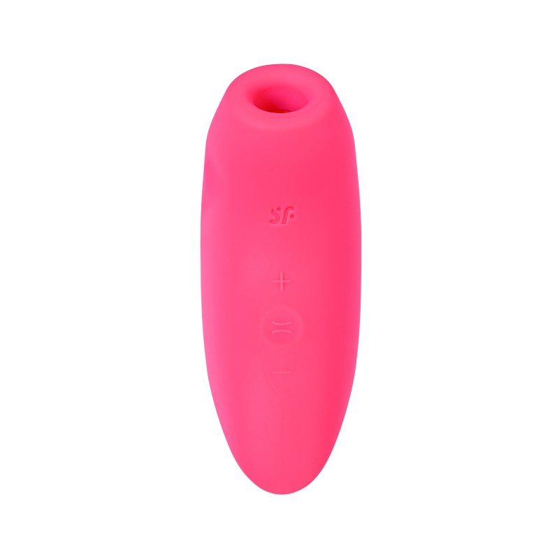 Вакуум-волновой стимулятор клитора Satisfyer Magnetic Deep Pulse, силикон, розовый, 11,6 см