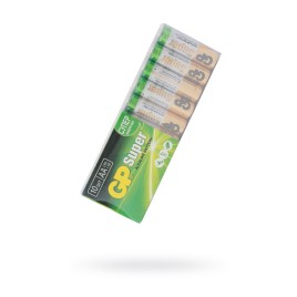Алкалиновые батарейки GP Super Alkaline 15А АA - 10 шт. в пленке