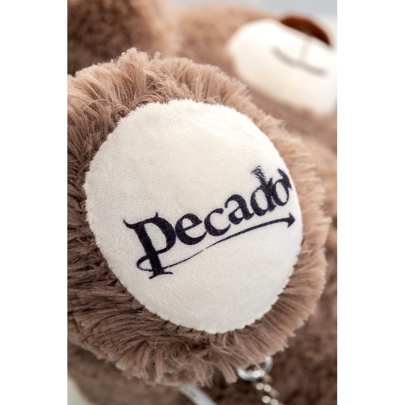 Бондажный набор Pecado BDSM, «Медведь бурый», оковы, наручники, натуральная кожа, белый