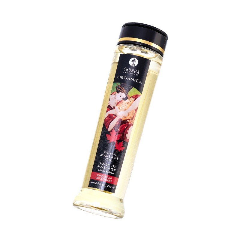 Масло массажное Shunga Organica «Кленовое наслаждение» (Maple Delight), 240 мл